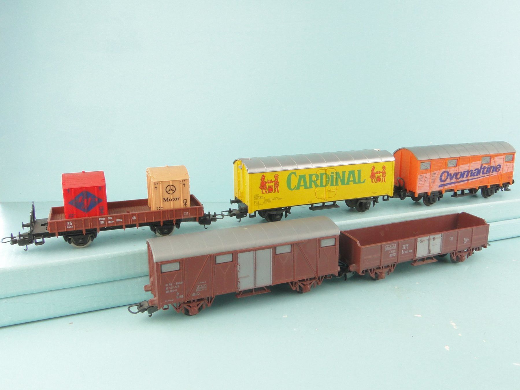Lima Modellini di ferrovie: LIMA Spur H0 9 Güterwagen – Usato da Bülach venduto da cann11 3