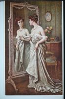 Romantik — 1910 — AK/CPA — La nouvelle parure, Scalbert