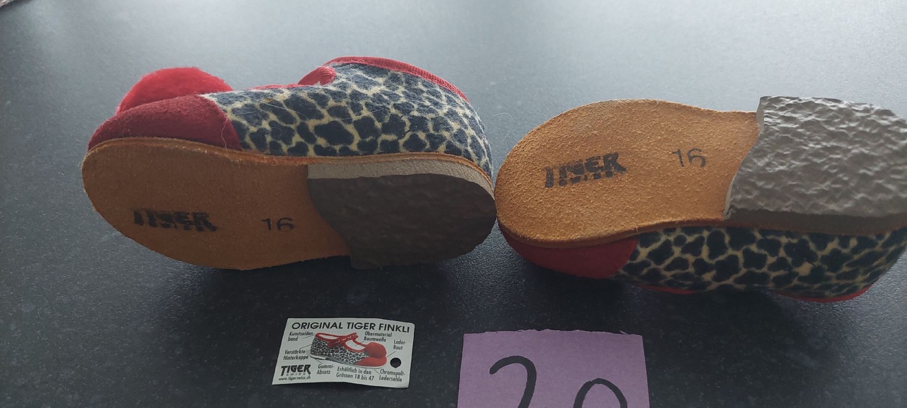 Scarpe per ragazzi: Tiegerfinkli – Nuovo (secondo la descrizione) da Muri AG venduto da nindo1 3