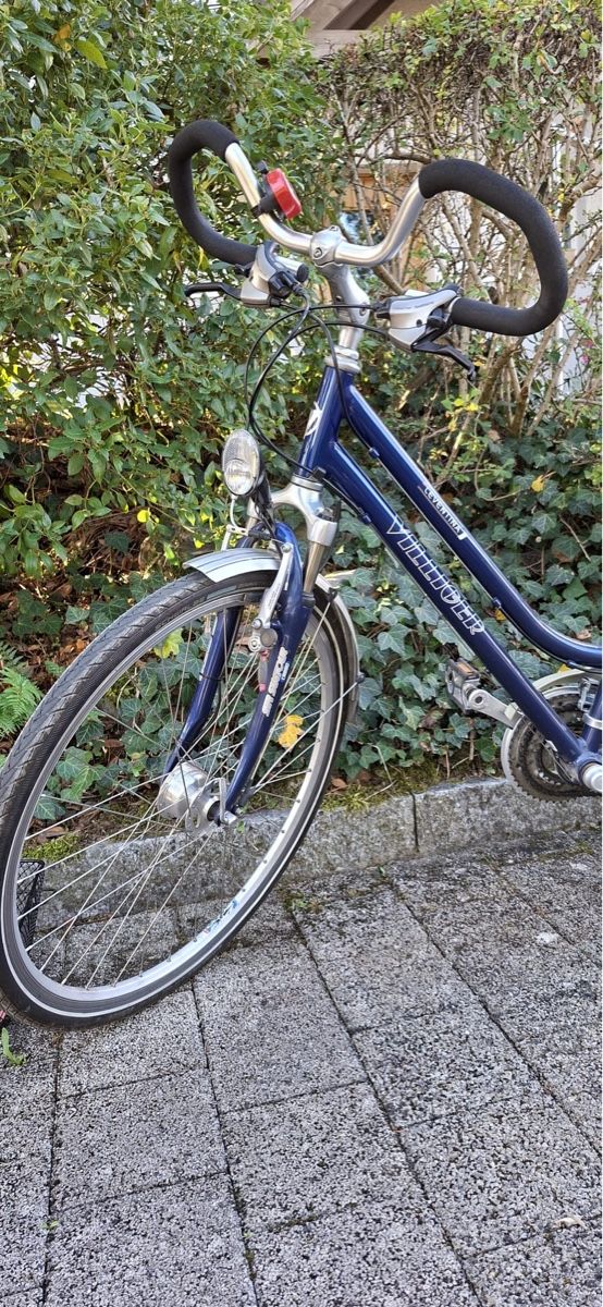 Villiger Damenvelo Aluminium 6001 blau mit Shimano Schaltung (Gebraucht ...