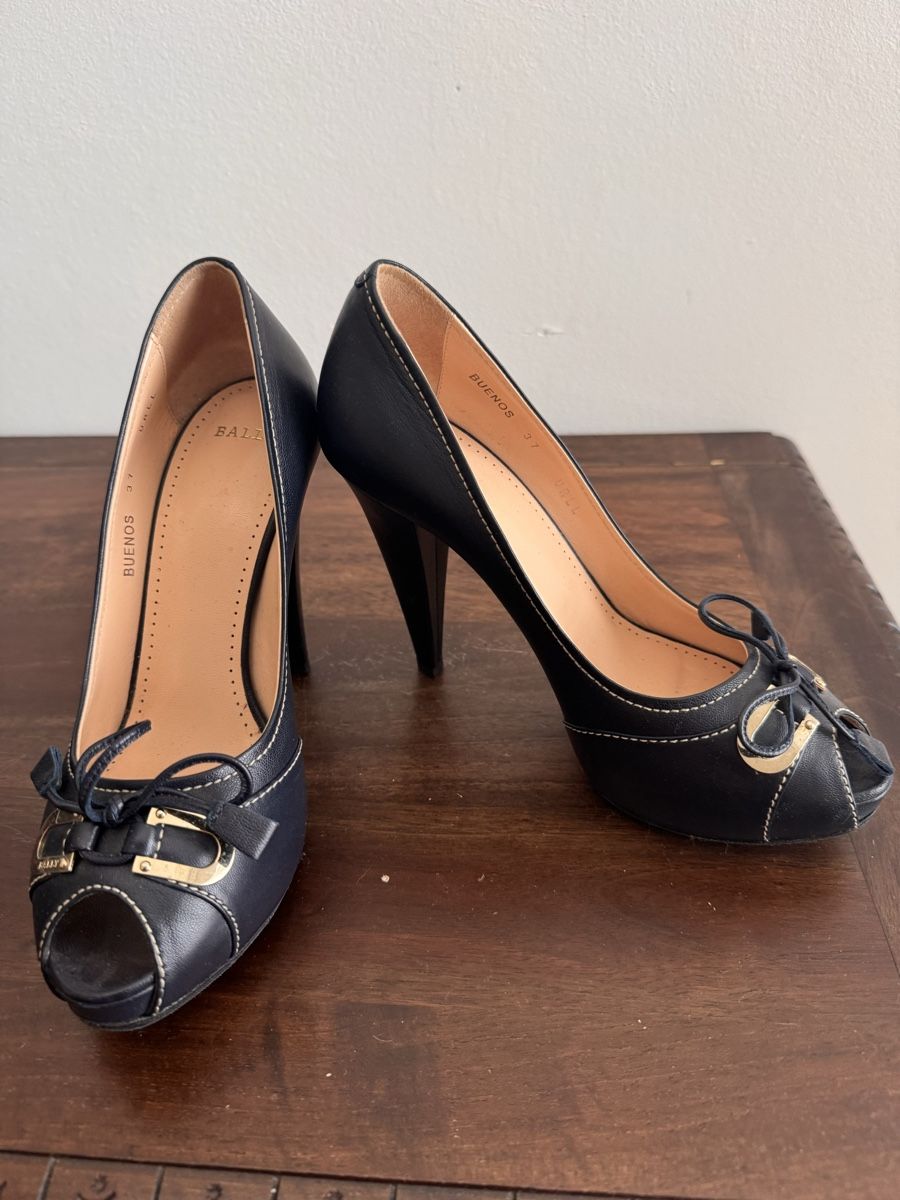 Damenschuhe: Bally dark blue sandal – Gebraucht aus Lugano von fla_gk6h 5