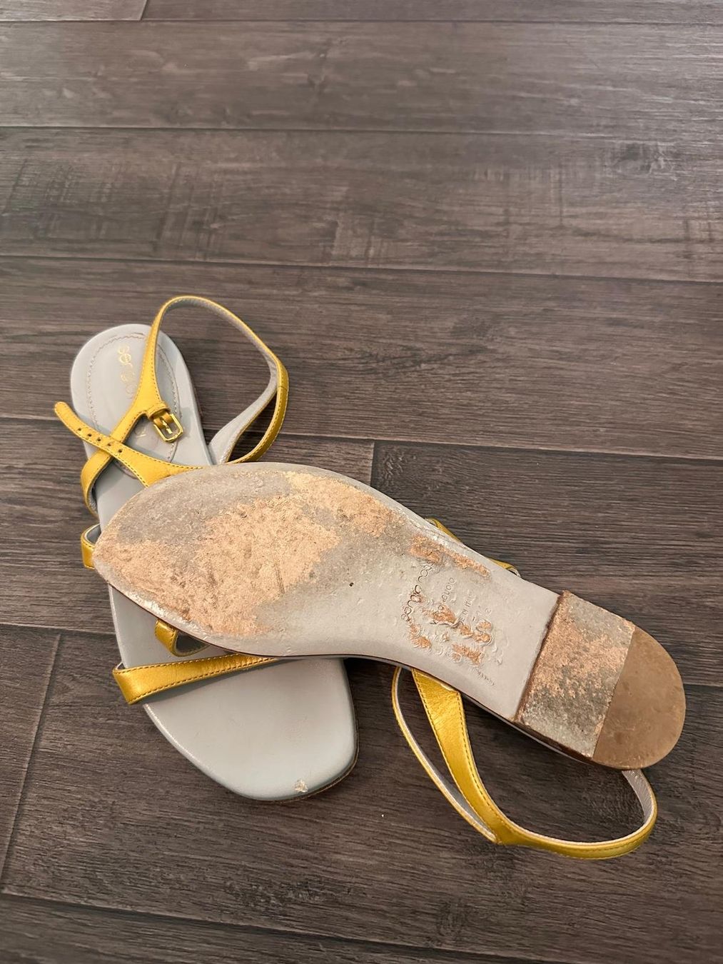 Sergio Rossi Scarpe da donna: Sergio Rossi Leder Sandalen – Usato da Horgen venduto da RenRio 4