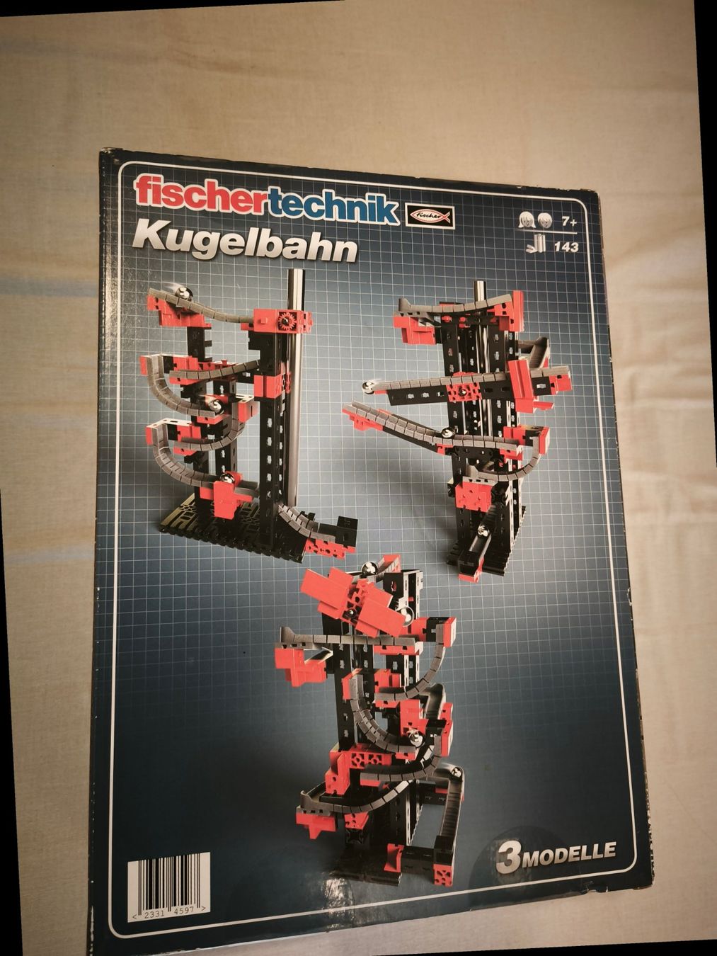 Fischer Kit di costruzioni: Fischertechnik Kugelbahn 3 Modelle 143 Teile original – Nuovo e nell'imballaggio originale da Zumikon venduto da Kuegelsche 2