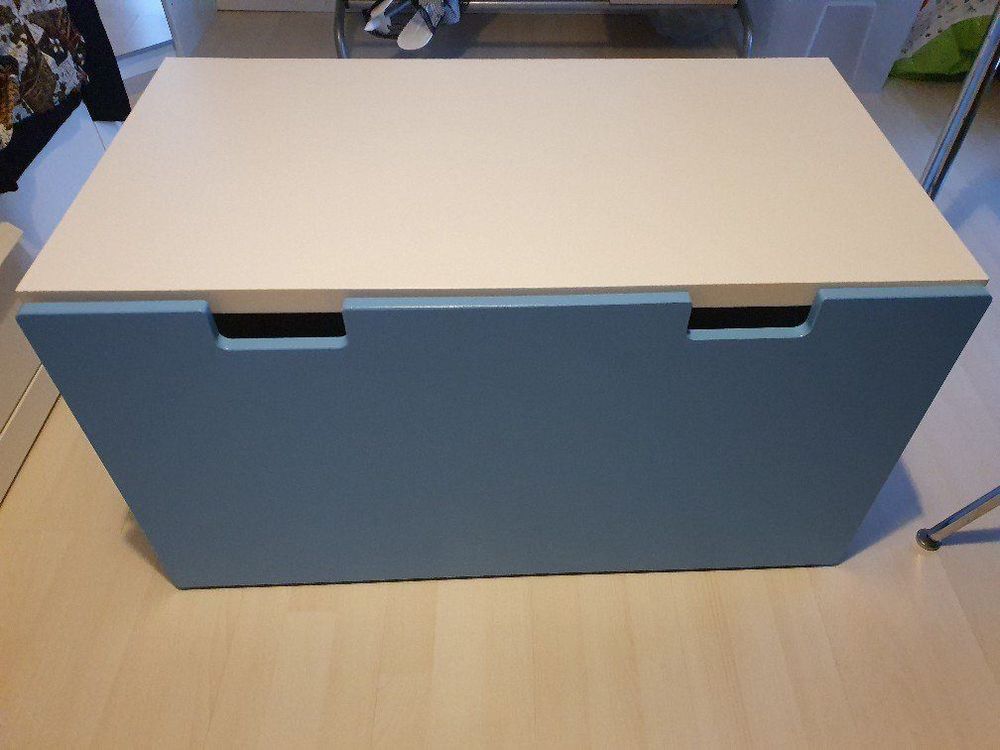 IKEA Truhe Weiss / Hellblau Kaufen auf Ricardo