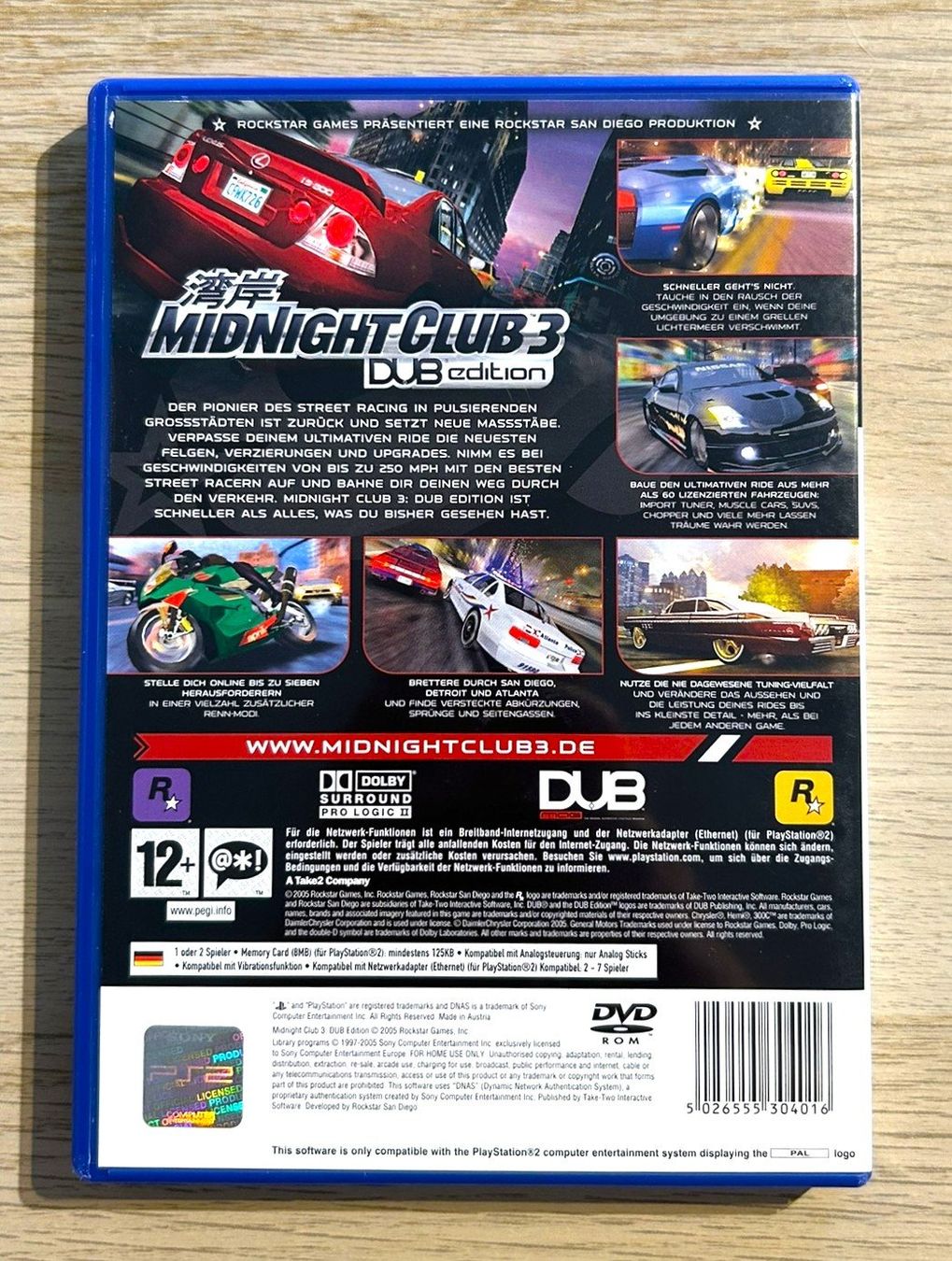 Sony Spiele: Midnight Club 3: DUB Edition PS2 – Gebraucht aus St. Gallen von Alpine.Arcade 1