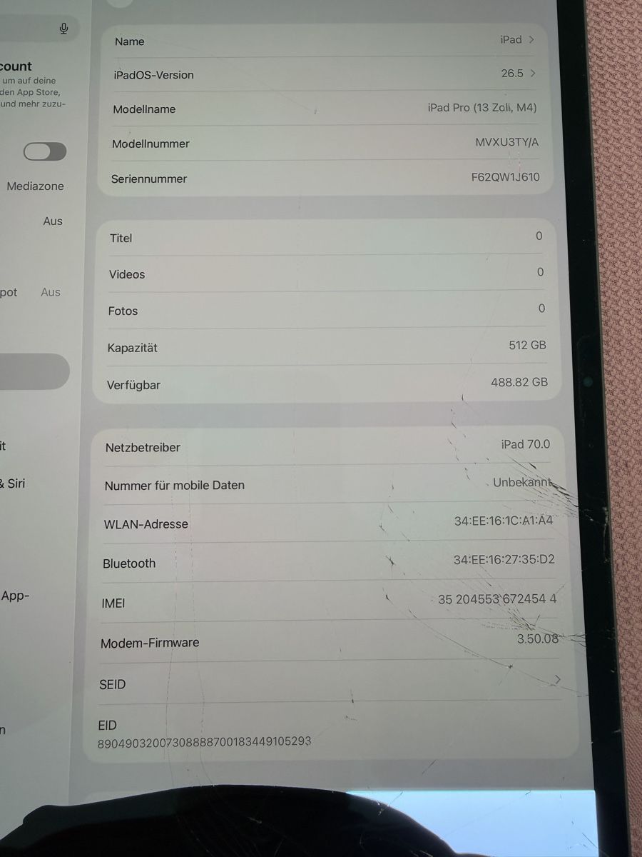 Apple Tablet PC: Apple iPad Pro M4 – Difettoso da Brunnen venduto da Nextmd 2