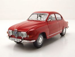 Saab 96 Limousine Phase III 1969-1974 rot  1:24 von WhiteBox