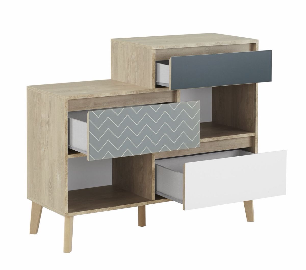 Cassettiere: Commode Gami bois avec tiroir – Usato da NYON venduto da jeks 1