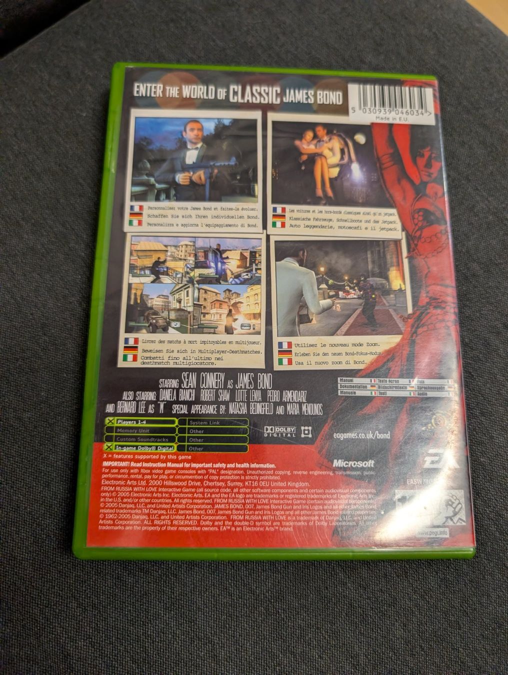 Jeux: From Russia with love Microsoft xbox – D'occasion à Giubiasco par Ticinerd 1