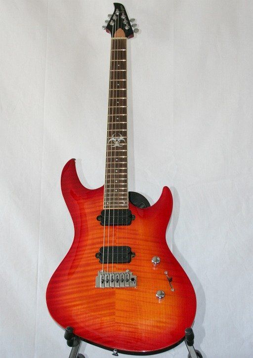 Strumenti musicali: E Gitarre, Power St-rat, Flame Maple Reverse Headstock – Nuovo e nell'imballaggio originale da Lostallo venduto da Guddah78 2