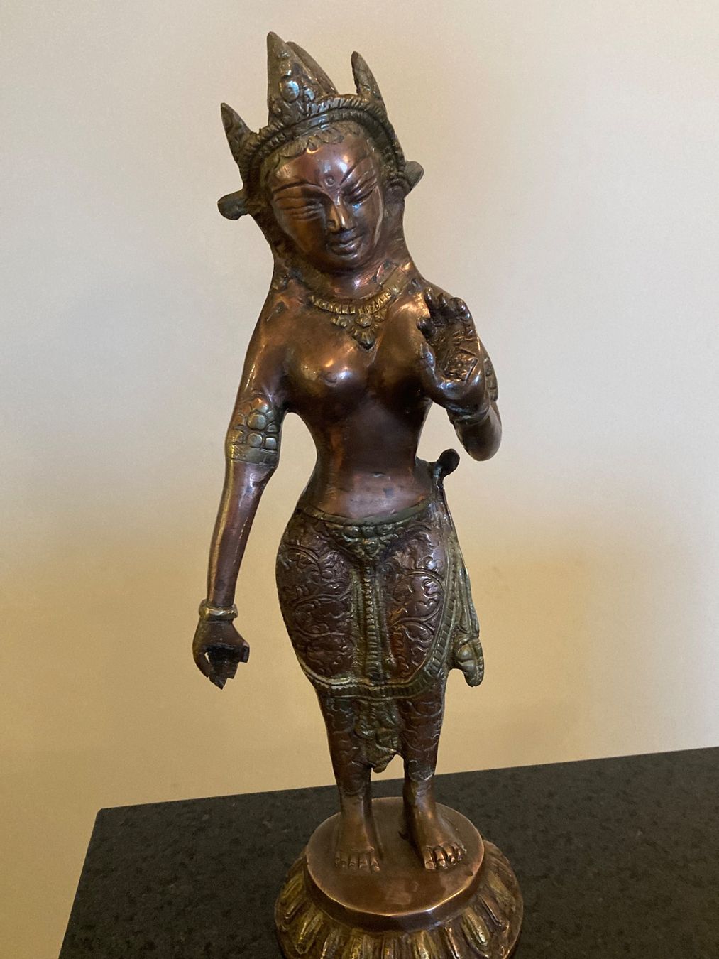 Statuette: Figur  Göttin TARA – Usato da Oberägeri venduto da Vargo11 1