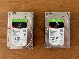 2x Festplatte Seagate Ironwolf 4TB