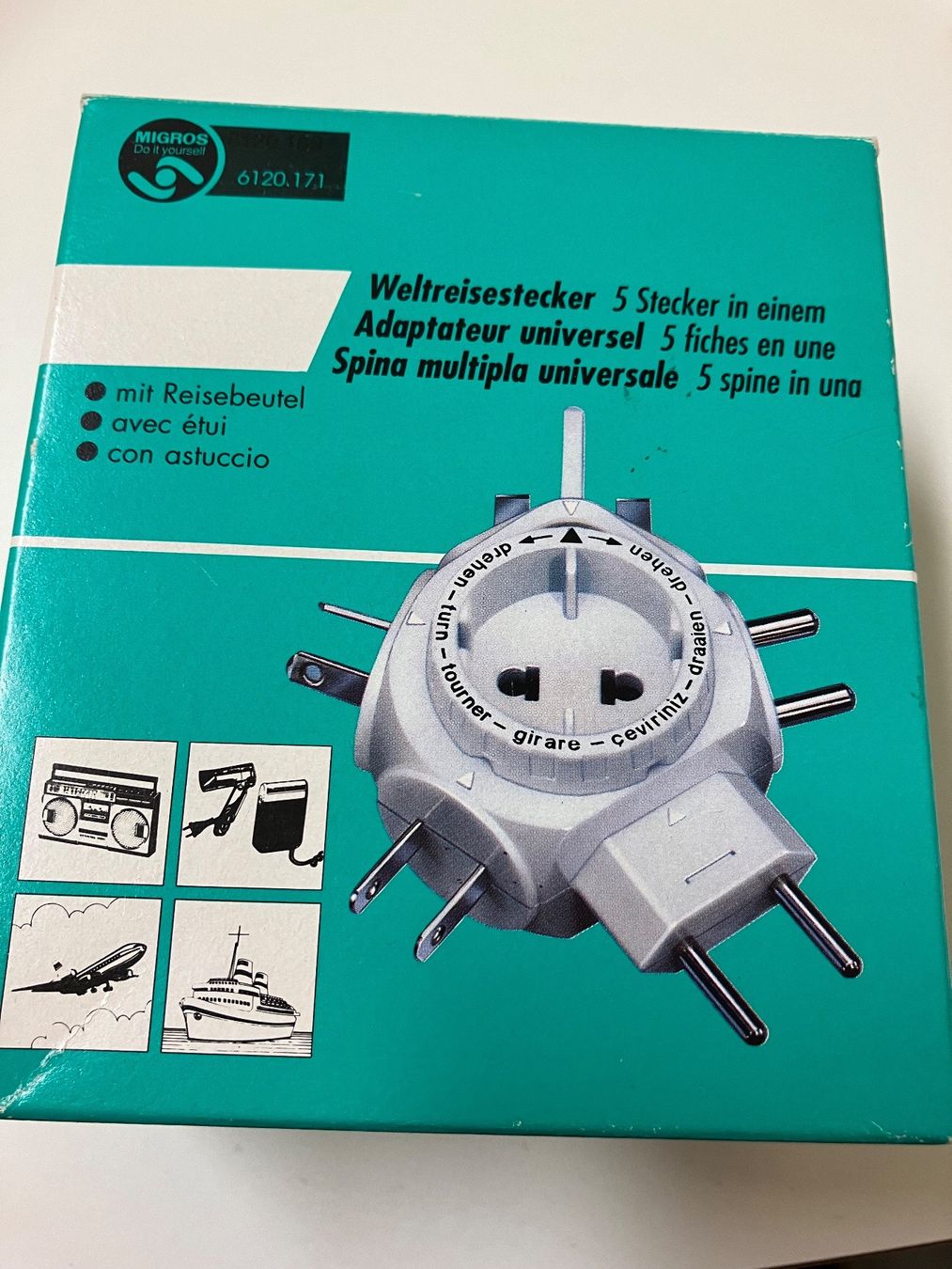 Unità & Adattatore: Adapter für 5 Länder – Usato da Schaffhausen venduto da Simmel80 2