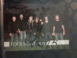 Fools Garden - handsignierte Autogrammkarte