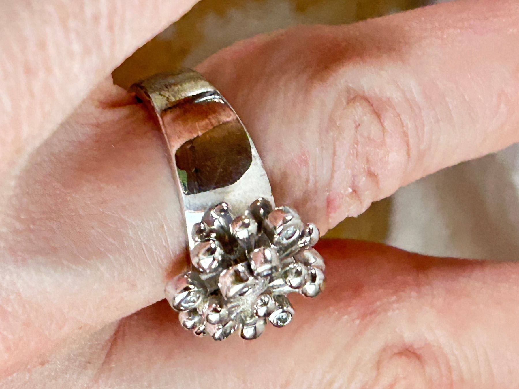 Pierre Lang Anelli: Pierre Lang Ring BLÜTE, Gr.56 – Usato da Basel venduto da bellespirit 2