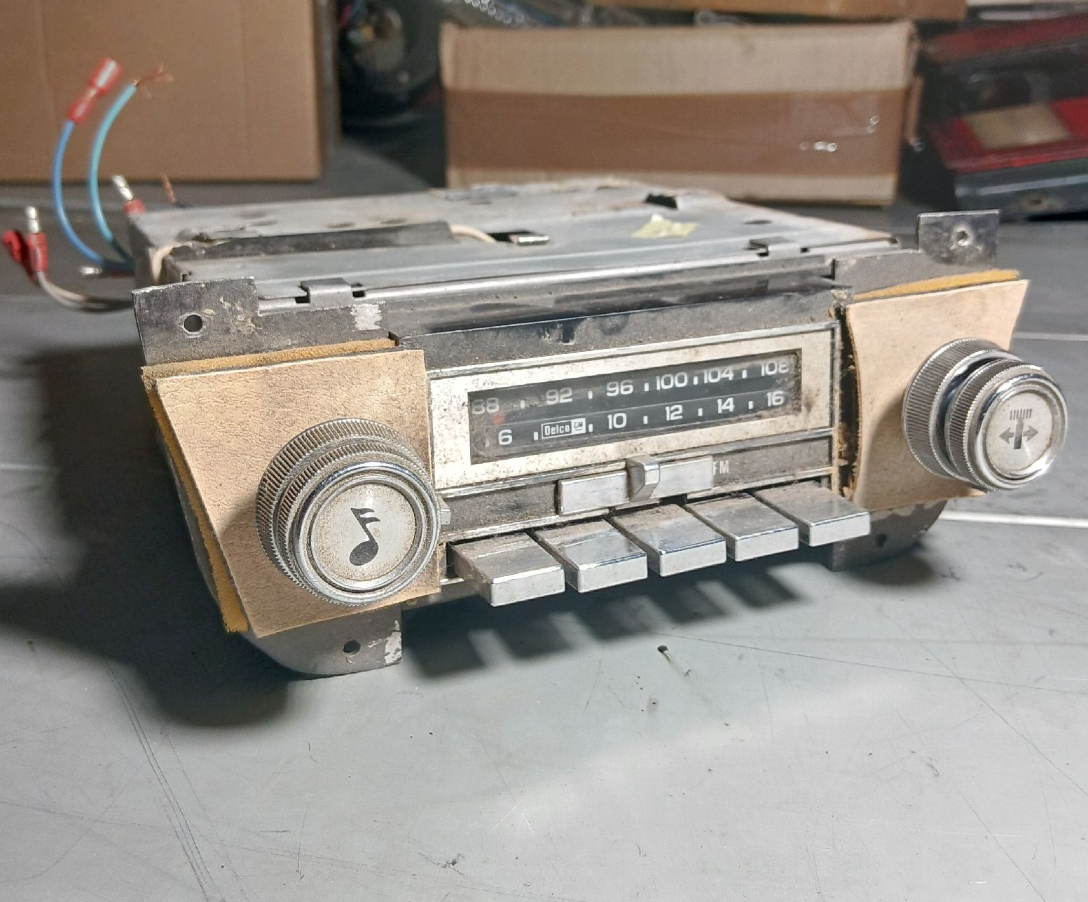 Radio: Radio vintage – Usato da la heutte venduto da Auto-stock