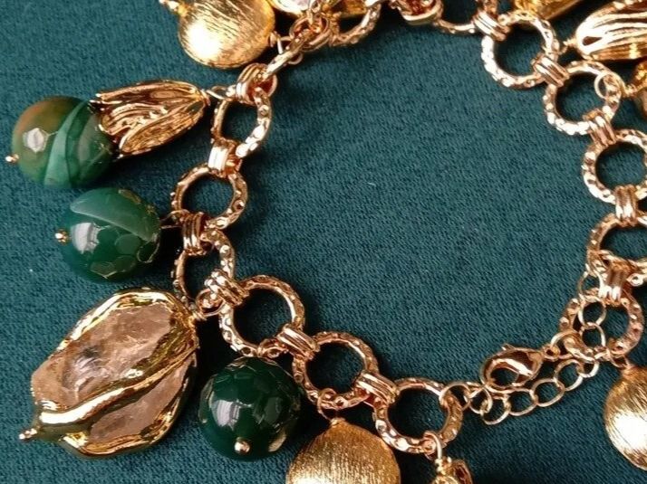 Bracciali & Braccialetti: Wunderbar Amethyst Citrin Amazonit Armband 20cm Bracelet – Nuovo (secondo la descrizione) da Prilly venduto da ilyria73 6