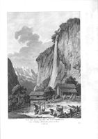 Lauterbrunnen Originalkupferstich 1780