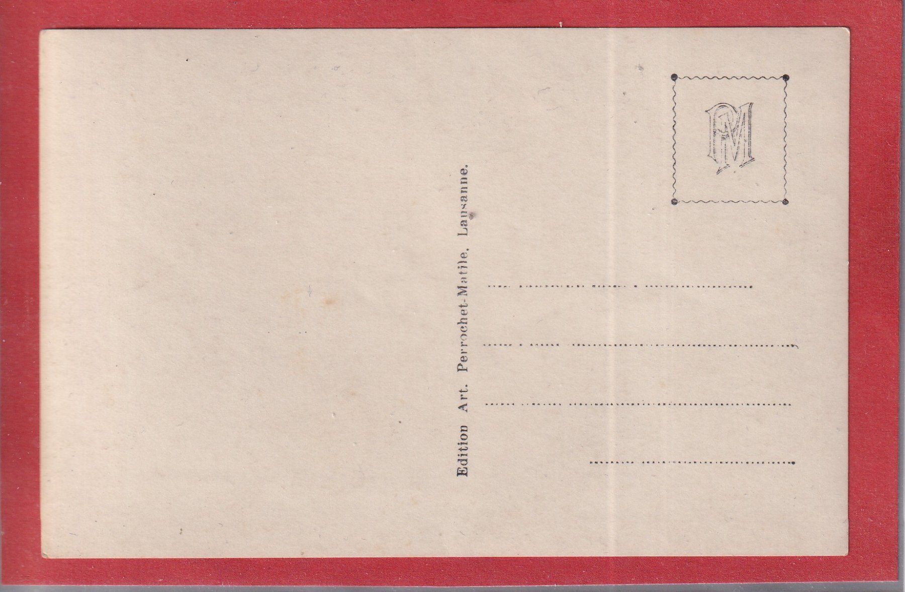 Ansichtskarten: Narcisses - Les Avants - 1933 – Gebraucht aus Orvin von Pyaeschli 1