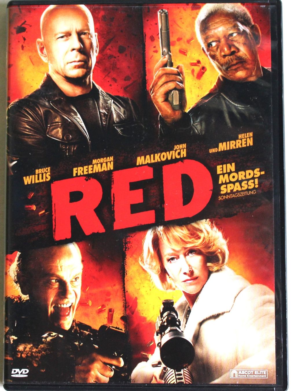Alle DVDs: Red mit Bruce Willis (DVD) – Gebraucht aus Worblaufen von Cookie23