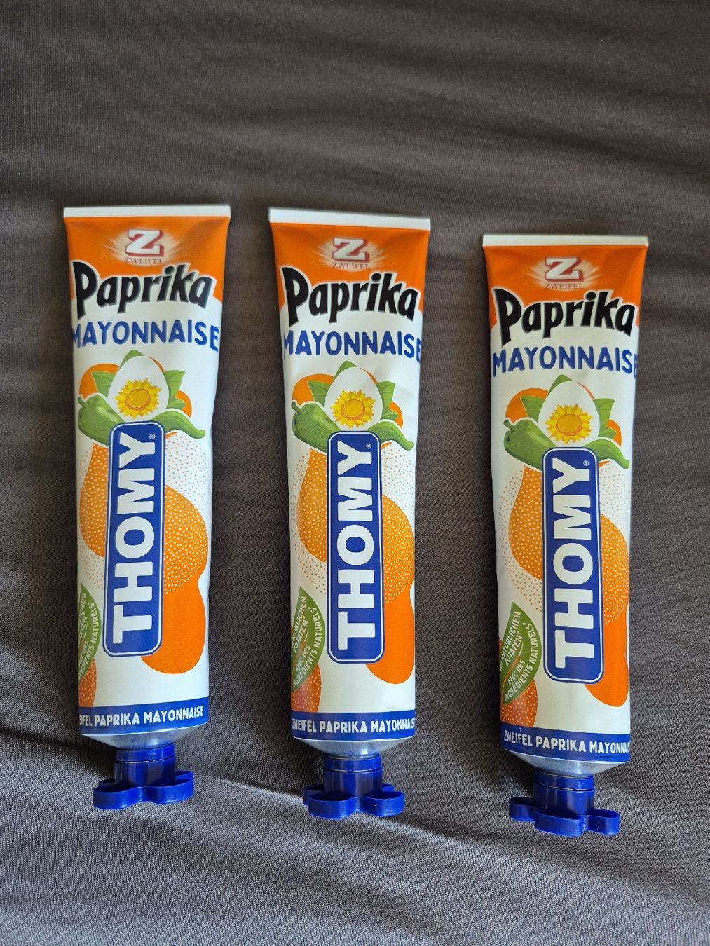 Zweifel Lebensmittel & Spezialitäten: Thomy Zweifel Mayonnaise 3er Pack – Neu und originalverpackt aus Schaffhausen von tschintonic