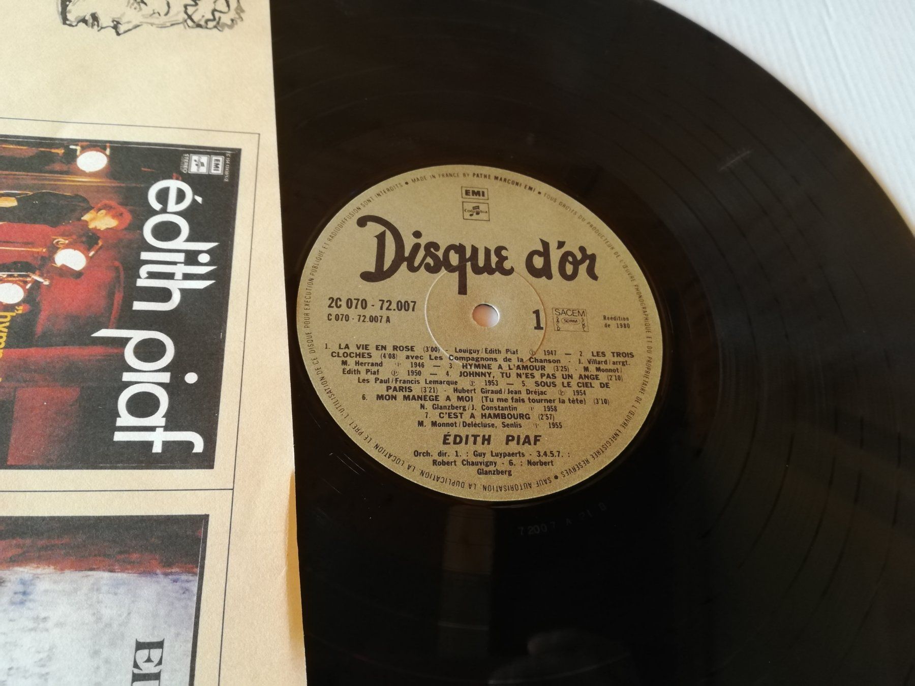 Dischi in vinile: EDITH PIAF - VOL. 1 (TOP ZUSTAND) – Usato da Bern venduto da Vinylsound.ch 6