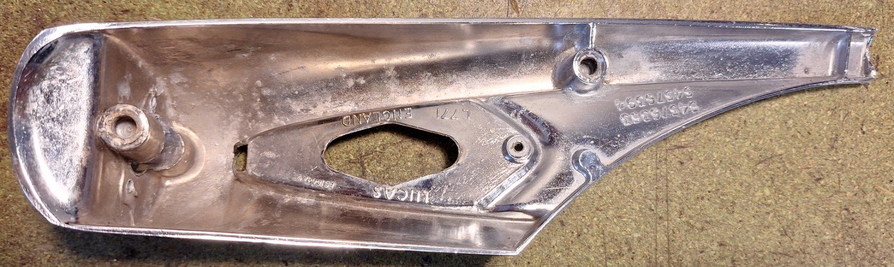 Lucas Alle Autoersatzteile: Triumph TR4 /4A / 5 - Seitenblinkergehäuse rechts - Lucas – Gebraucht aus Meikirch von since78 2