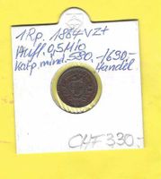 1Rp rar1864 u.E.vz+ bis f.unz/Aufl.0,99Mio/Handelspris=650.-