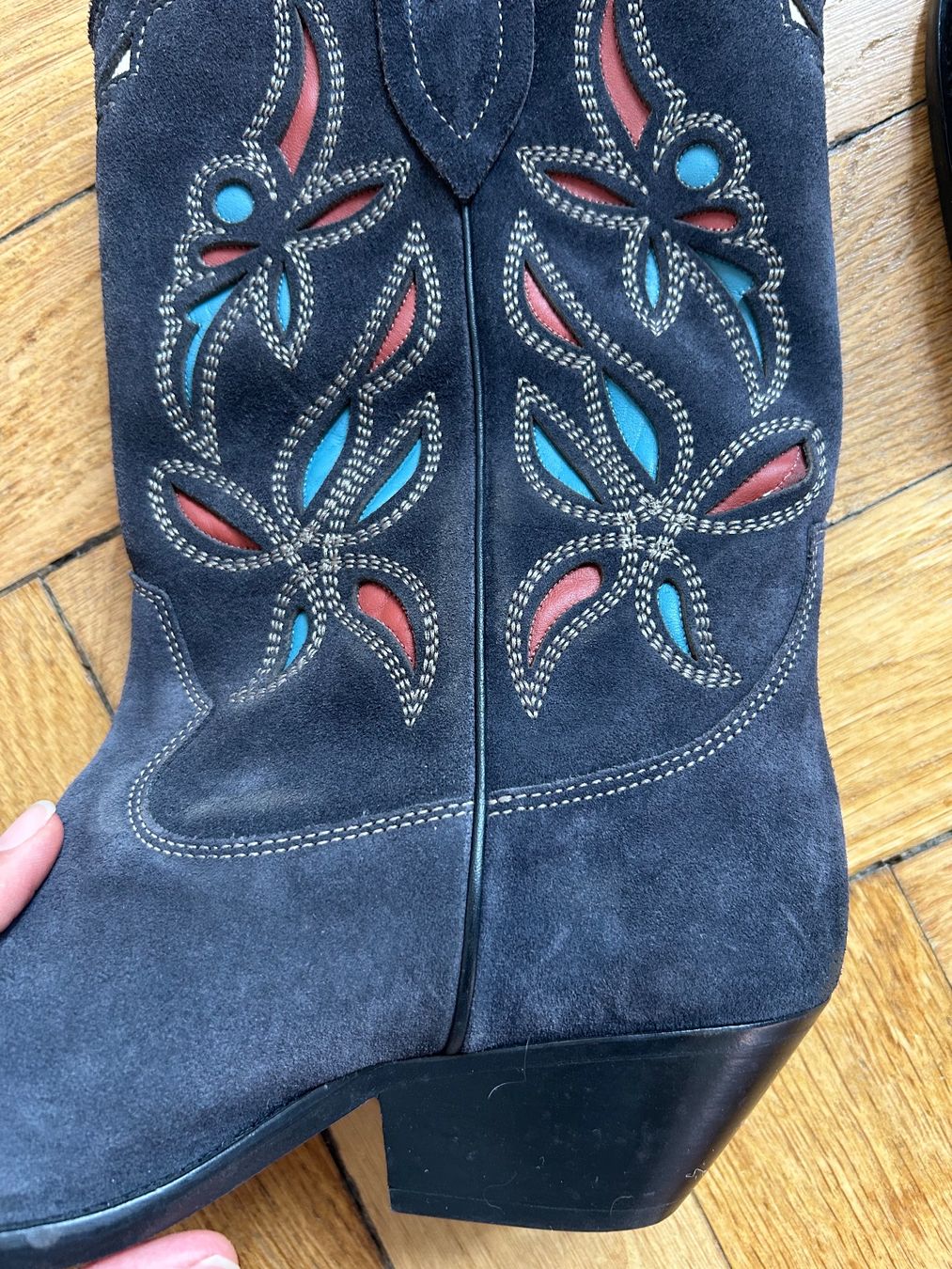 Isabel Marant Damenschuhe: Western suede cowboy boots - Isabel Marrant – Neu (gemäss Beschreibung) aus Zürich von EllaPota 5