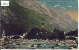 Bignasco - Ponte sulla Bavona - Ponte sulla Lavizzara - Lith