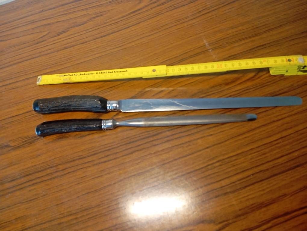 Posate: Messer und schleifstahl von dexter – Usato da Basel venduto da Petergunn