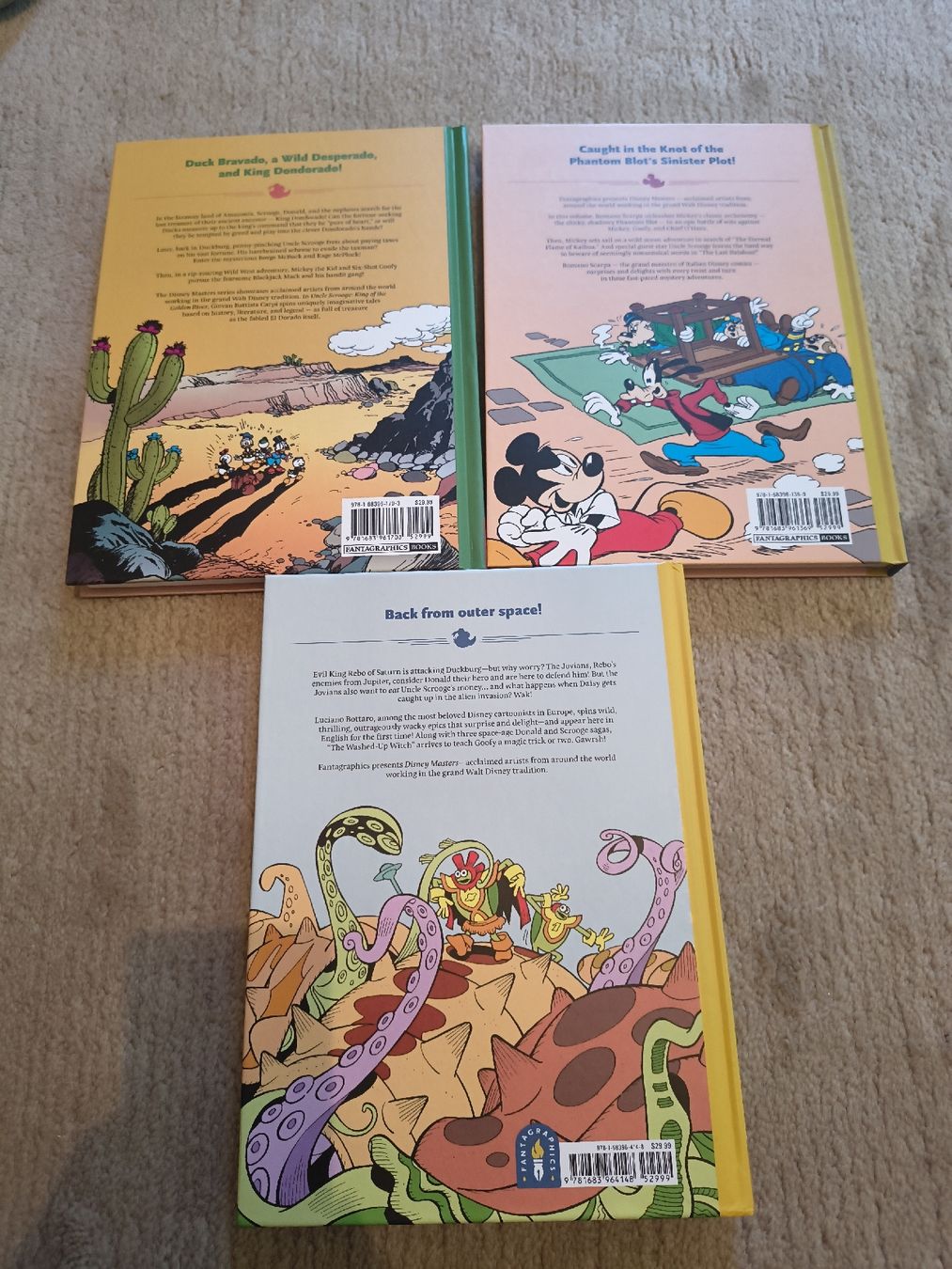 BD: 3x Disney Masters comics scarpa, bottaro, capri – Neuf (Voir description) à Dornach par Fabisee 1