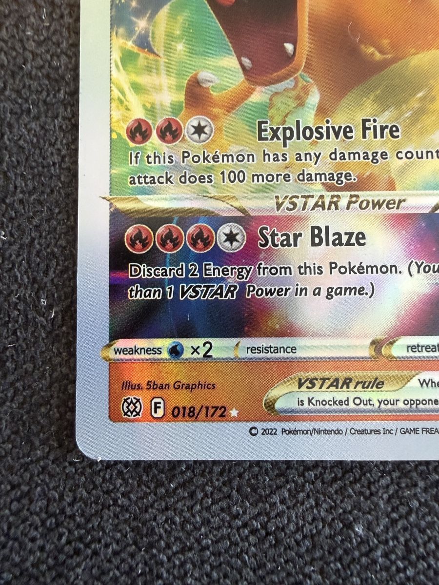 Pokémon Carte collezionabili: Pokémon Charizard VSTAR 018/172 – Usato da Liestal venduto da arl_6tv7 1