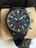 IWC Pilot Chronograph Top Gun mit Garantie bis 12. 2031