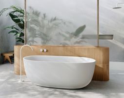 Badewanne Freistehende Badewanne Alpinweiss 1630 x 770 x 419