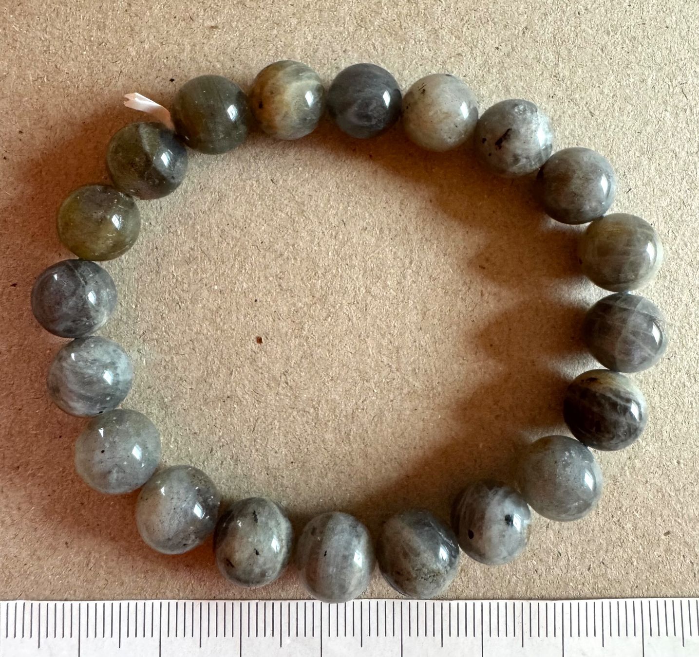 Armbänder & -reifen: Labradorit  Armband.   elast    TOP!!!  10mm   interessant – Neu und originalverpackt aus Leuggern von gemshow 1