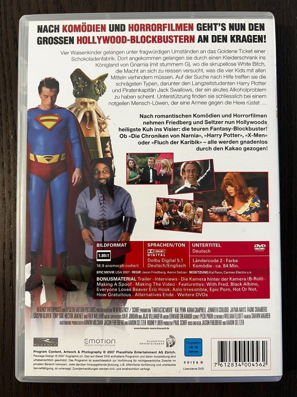 Alle DVDs: Fantastic Movie – Gebraucht aus Zürich von FilmFreunde 1