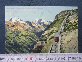 NIESENBAHN ZAHNRAD HEGERNALP-VIADUKT 66%STEIGUNG BEO AK