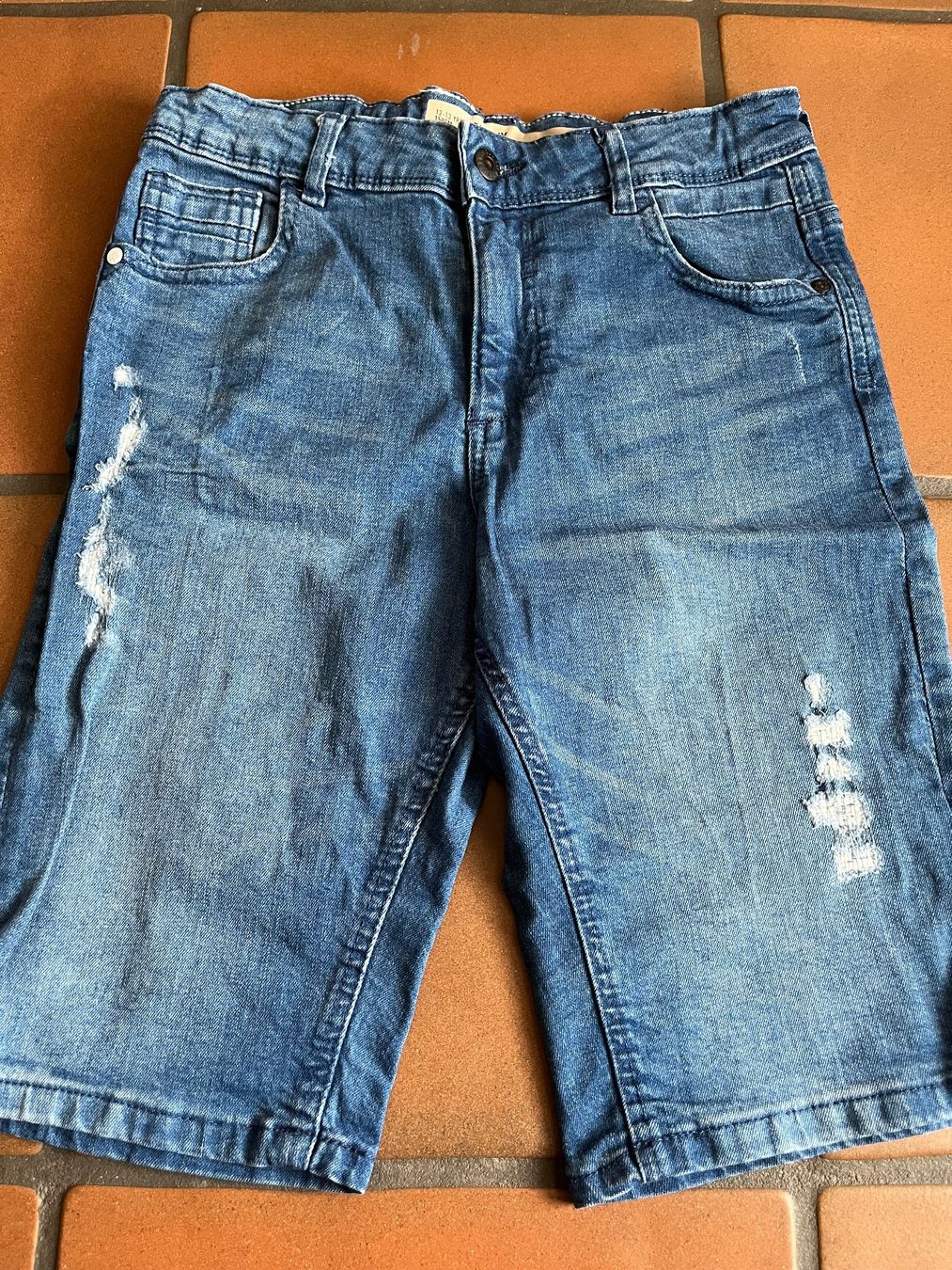 Primark Hosen: Jeans-Shorts Primark Grösse 158 – Gebraucht aus Rechthalten von Cheech2