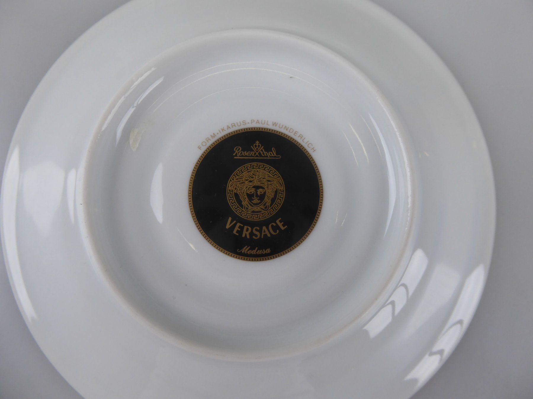 Rosenthal Tazze: ROSENTHAL Versace Kaffeetasse mit Unterteller – Usato da Volketswil venduto da brockipfannenstil 5