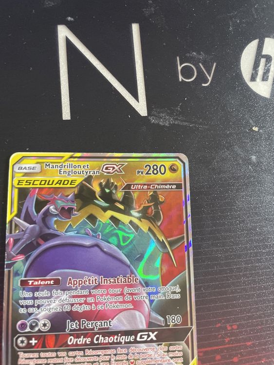 Mandrillon et Engloutyran GX 158/236
