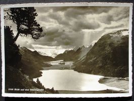 ST. MORITZ 1933 Blick auf das Oberengadin, Photo A. Steiner