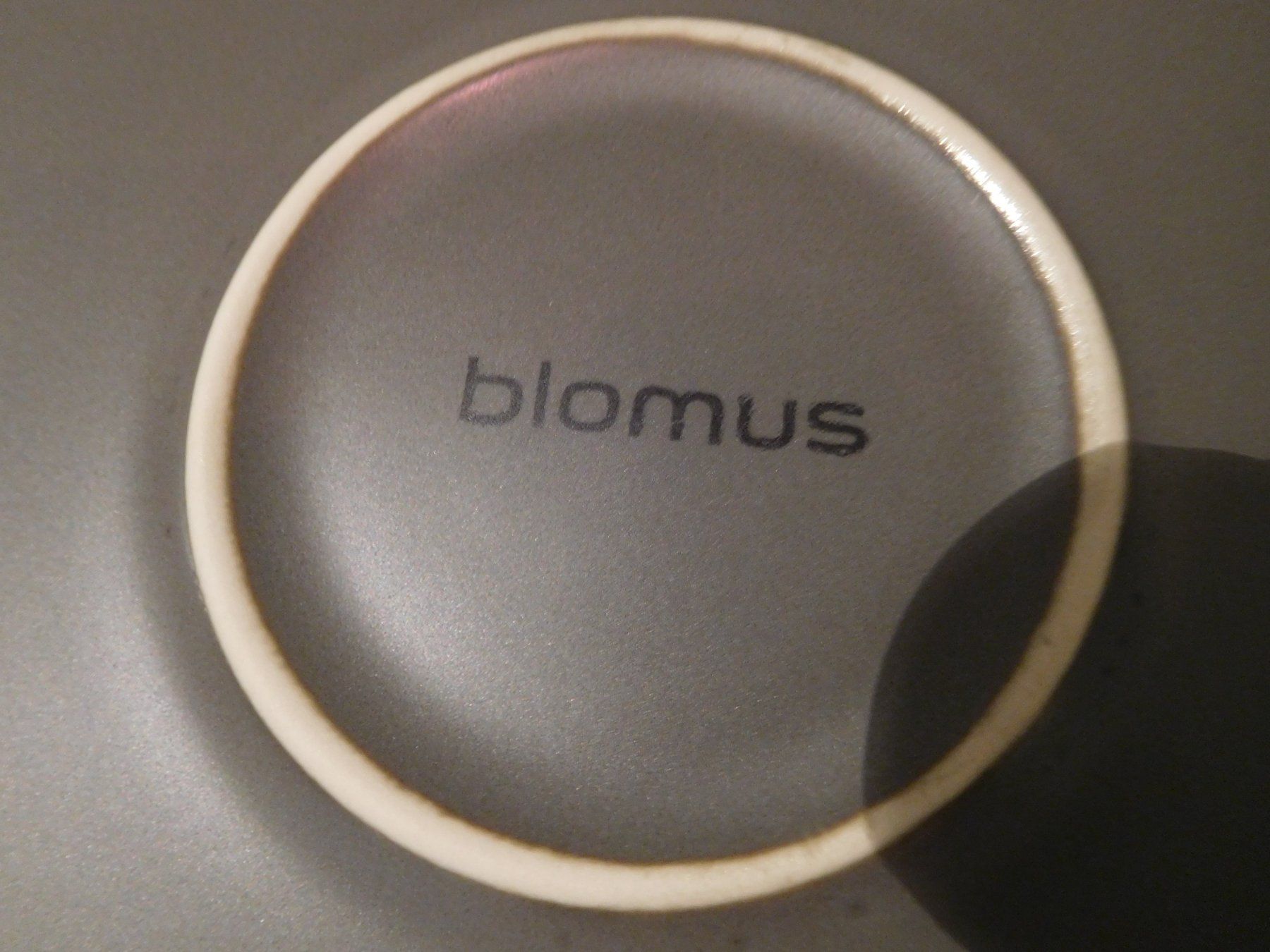 Blomus Piatti: BLOMUS 6 Stk. TELLER Dessert Salatteller 20cm anthrazit – Nuovo e nell'imballaggio originale da Holziken venduto da Rupe 1