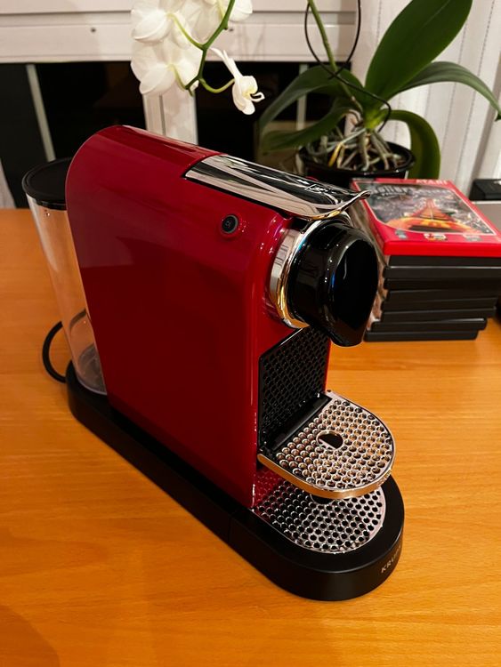 Krups Nespresso KaffeeMaschine Rot Kaufen auf Ricardo