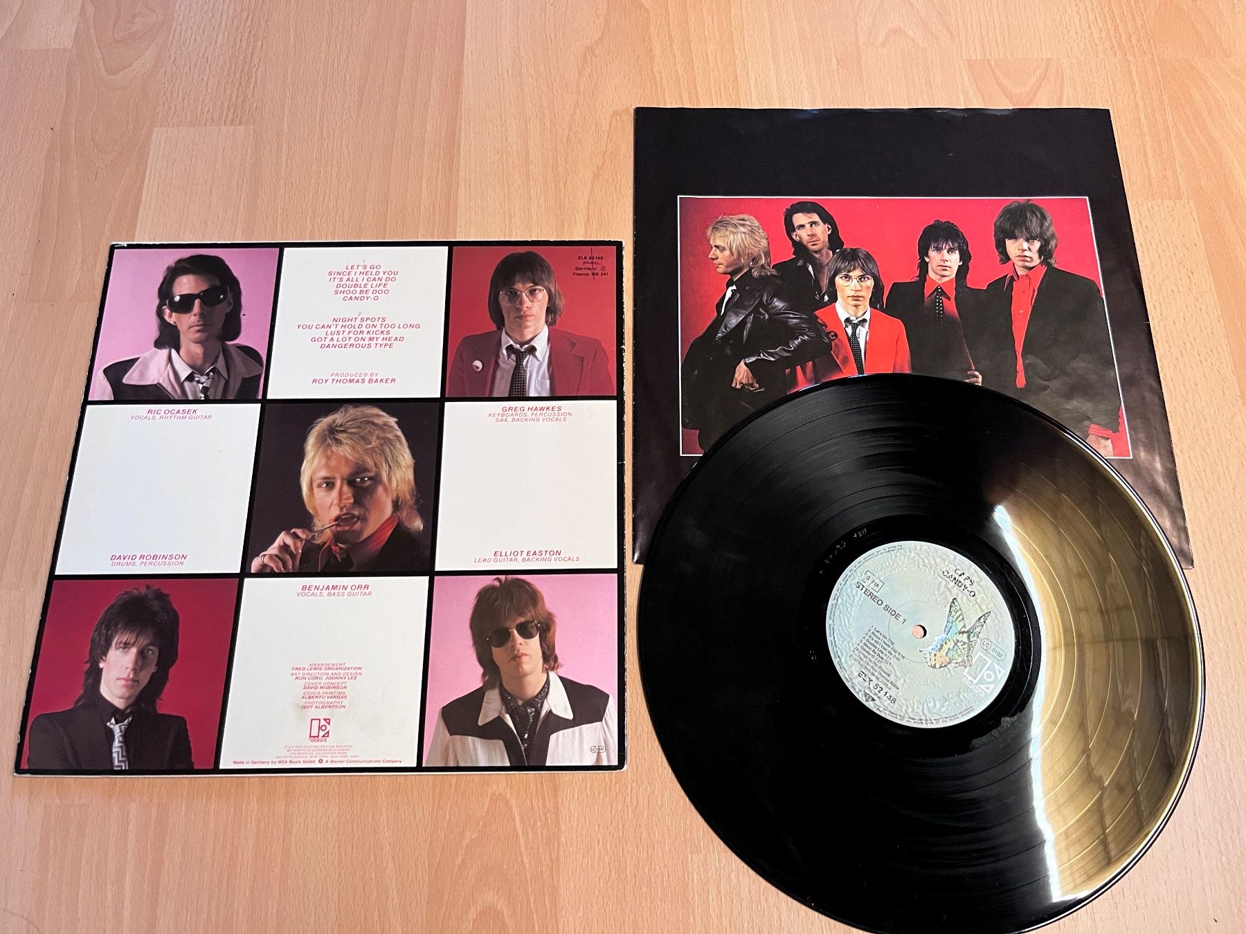 Dischi in vinile: The Cars - Candy O – Usato da Giebenach venduto da Wurlitzer70 1