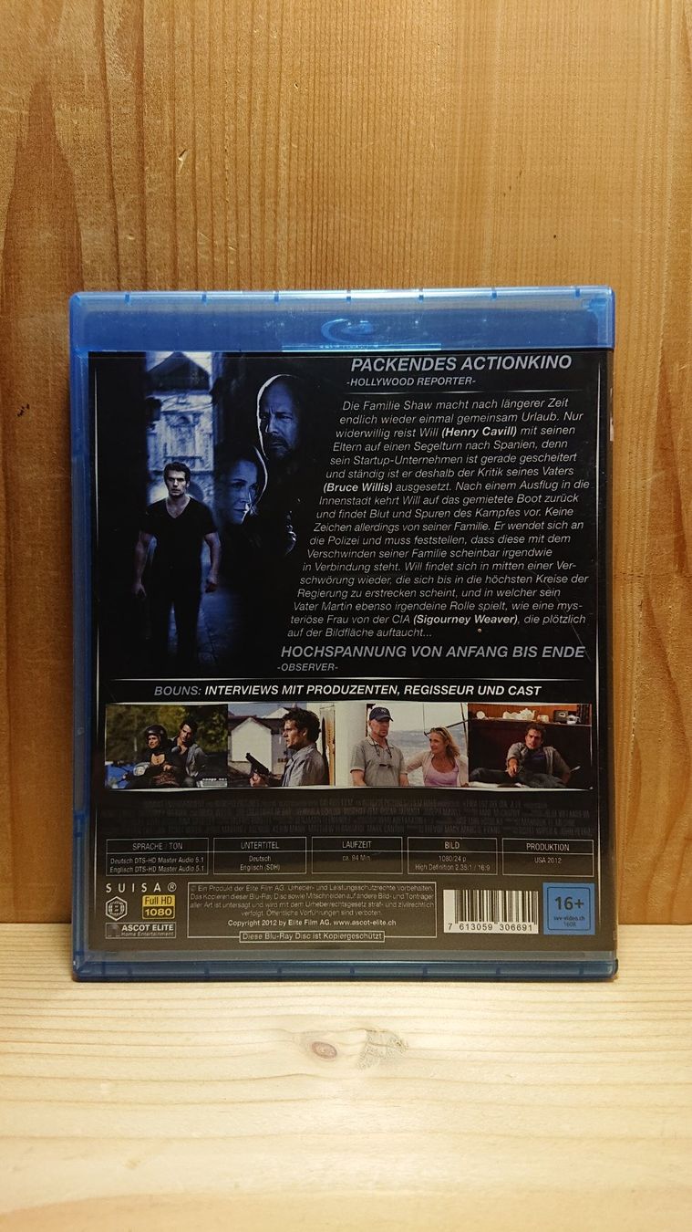Tutti i DVDs: THE COLD LIGHT OF DAY Blu-Ray – Usato da Wilderswil venduto da Exebub 1