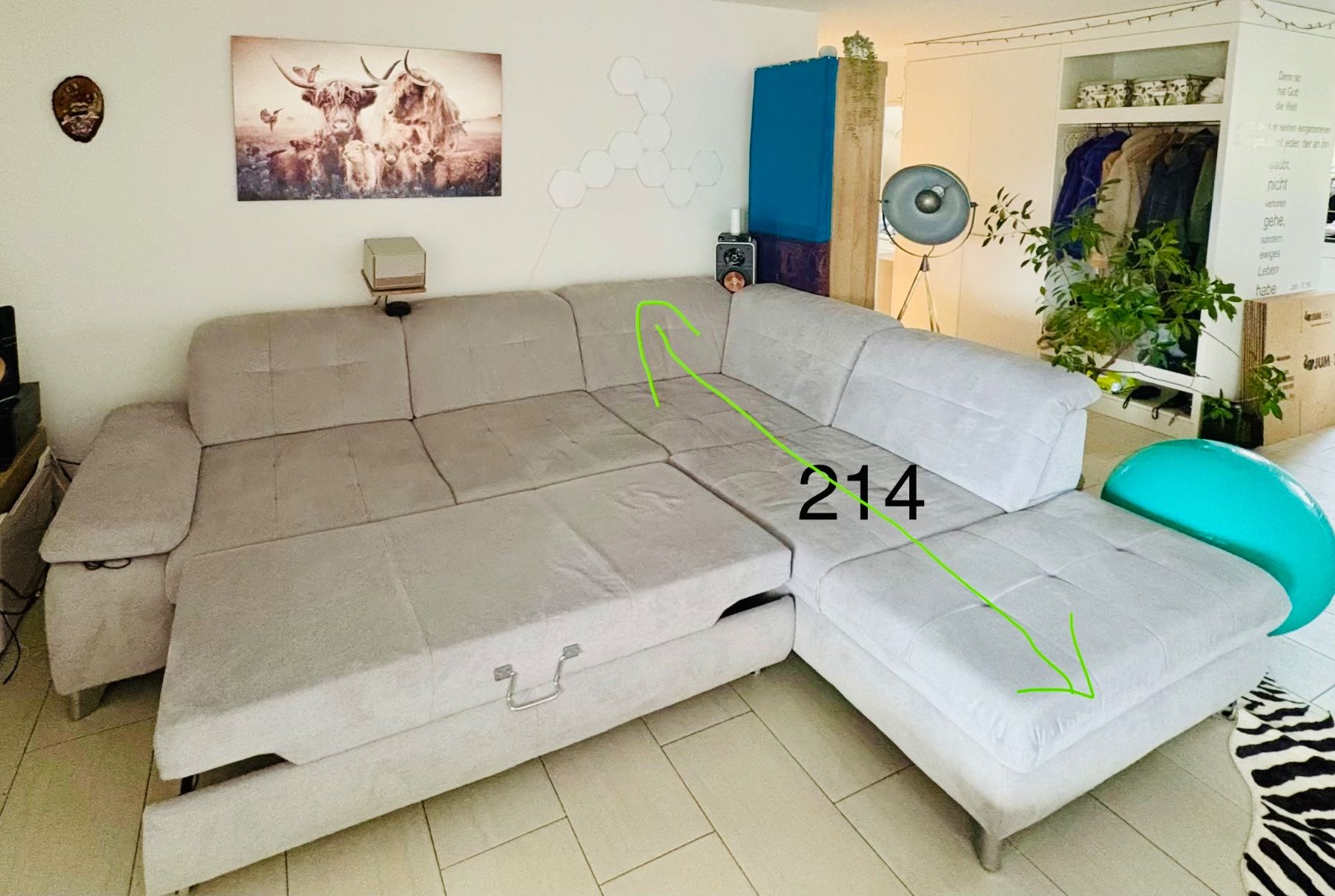 Divani: Gemütliches Ecksofa (Boxspring) – Usato da Adlikon b.Regensdf venduto da Rosi_80 6