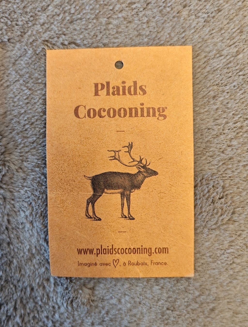 Coperte: Plaids Cocooning - Kuscheldecke grau, 220 x 240cm – Nuovo e nell'imballaggio originale da Fislisbach venduto da GenerousClub 7