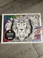 Clementoni Puzzle, 500 Teile, Löwe, NEU, Winter-Freizeit