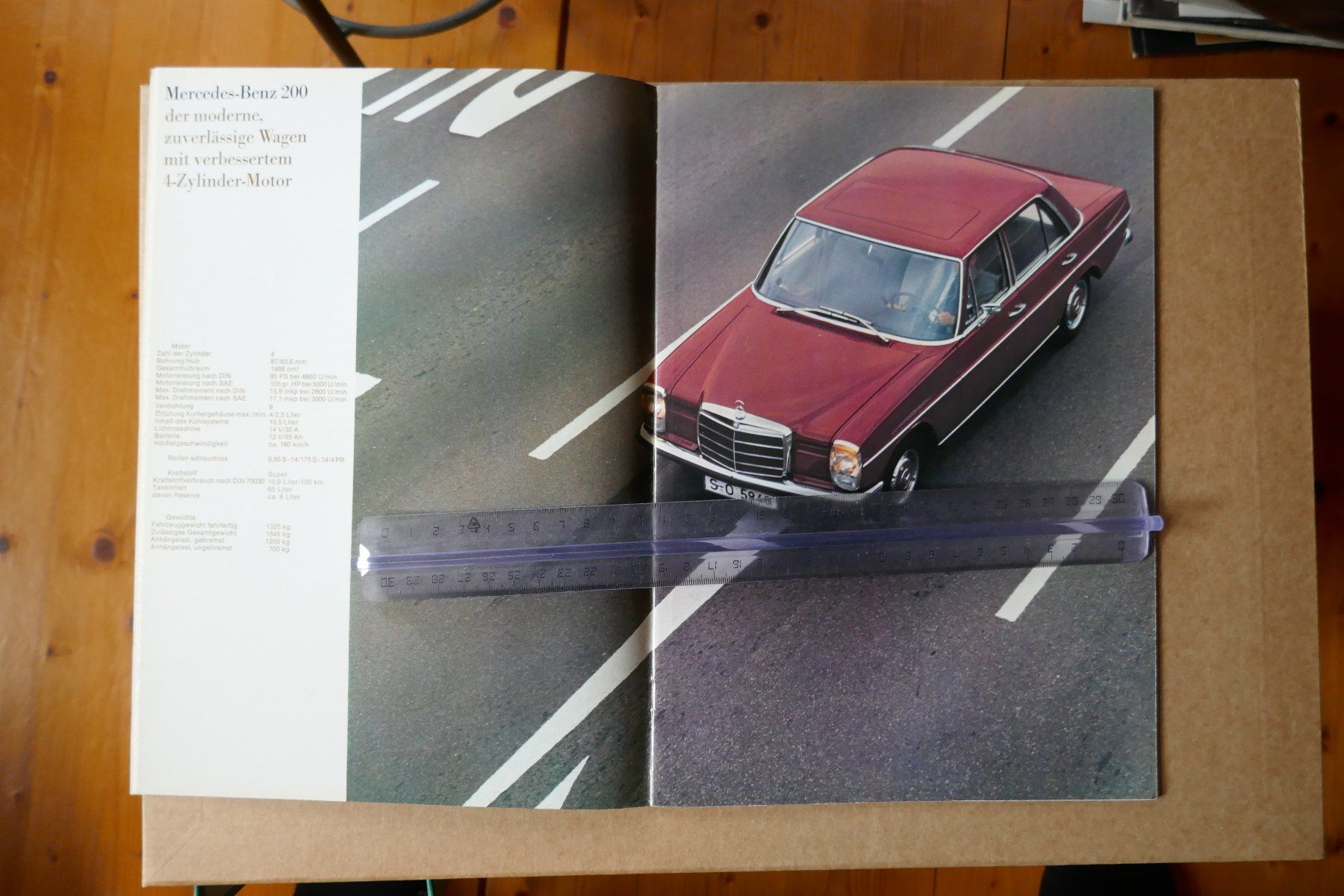 Mercedes-Benz Documents: MERCEDES  Programm  ca 1970  Originalprospekt – D'occasion à Madiswil par ML911 6